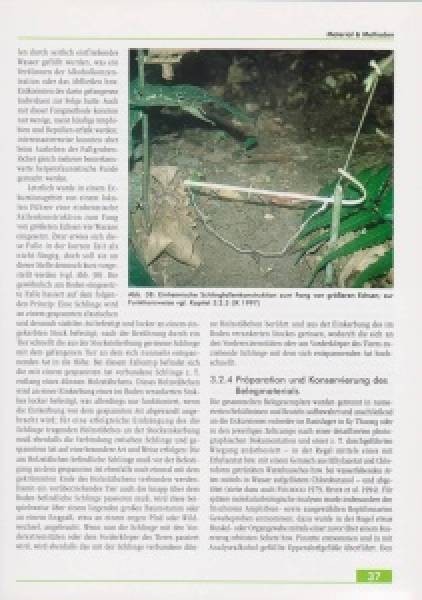 Die Amphibien und Reptilien eines Tieflandfeuchtwald-Schutzgebietes in Vietnam